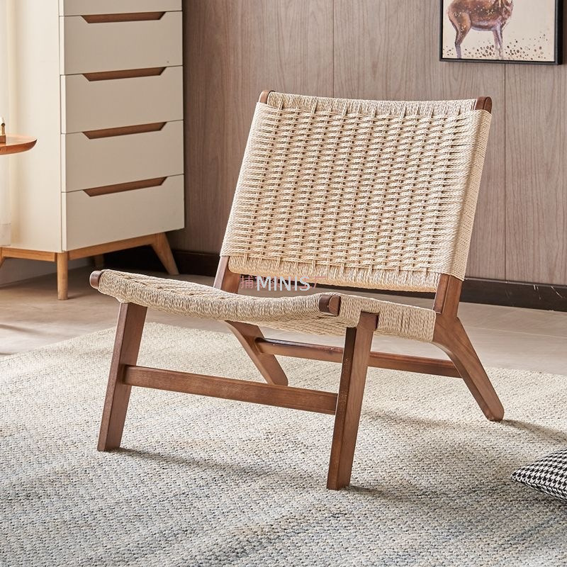 Muebles europeos muebles tejidos silla de madera fuerte