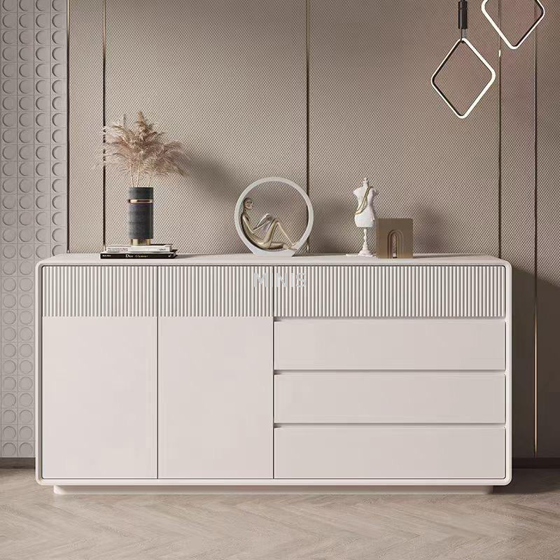 Gabinete lateral del dormitorio o sala de estar Elegante aparador beige