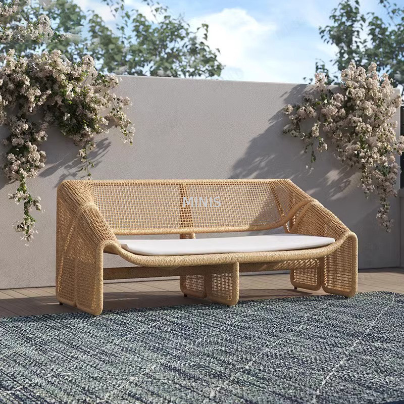 Silla de jardín portátil de luz de buena calidad al aire libre con cojín